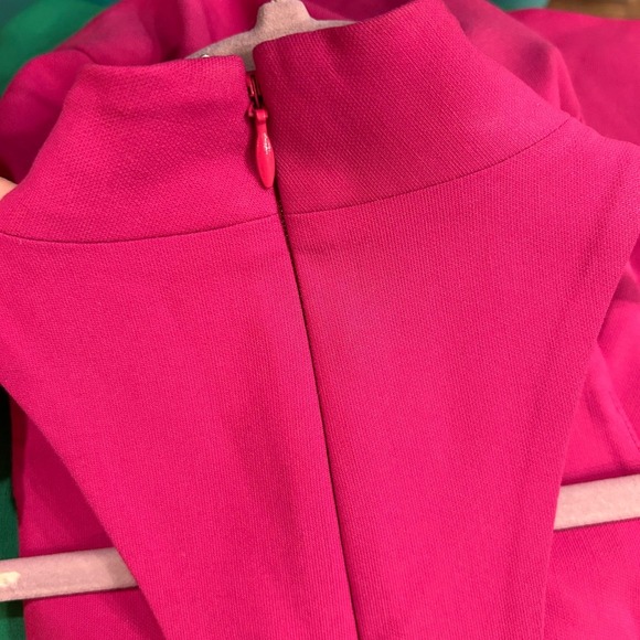 Elizabeth and James Pink Sleeveless Mock Neck Mini Dress Fitted Bodycon Women's - Picture 9 of 11